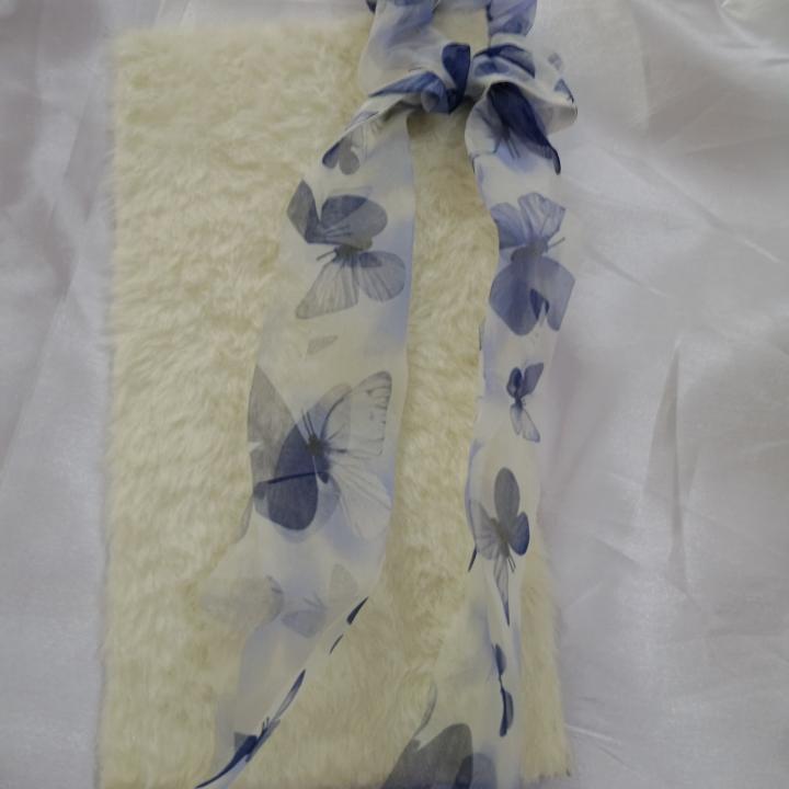 Midnight Sky – Luxe Aabhushan Butterfly Chiffon Scrunchie