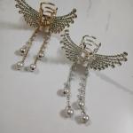 Aurora Wings Hair Clutcher – Silver Edition