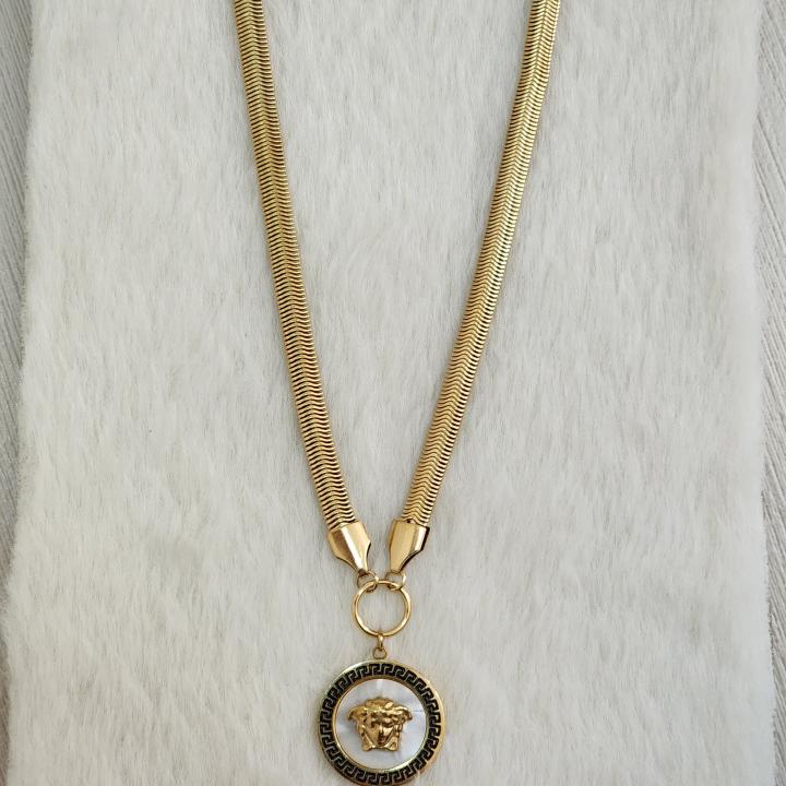 Unisex Medusa Royale Collar Necklace