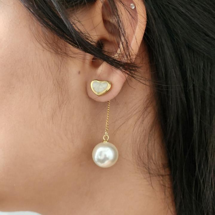 Pearl Amour Duo Earrings