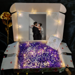 Golden Love - Personalized Gift Hamper Box